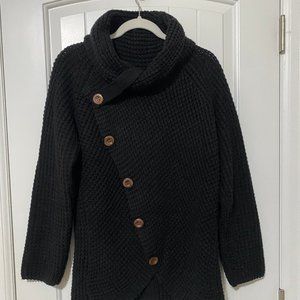 Amazon Fashion Black Scoop Neck Sweater